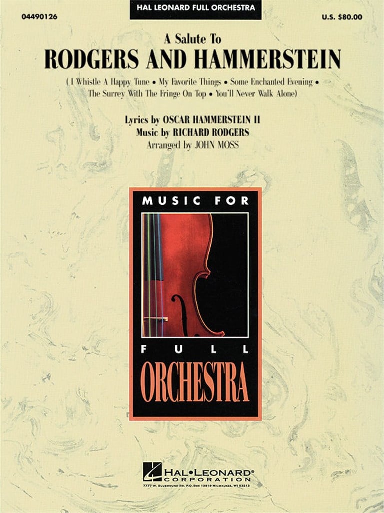 A Salute to Rodgers and Hammerstein